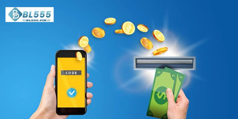 Rút tiền nhanh trong vài phút 